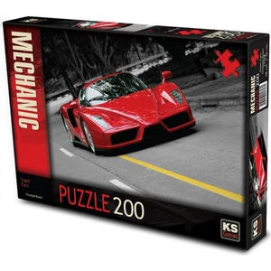 KS Games Ks Puzzle 11328 Super Cars 200 Parça Puzzle
