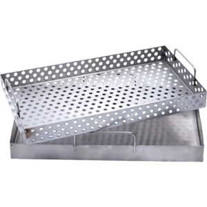 Meaty & Cheesy Damlama Tepsisi (Paslanmaz Çelik) (2 Li Set)