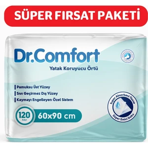 Dr.comfort 60X90 Yatak Koruyucu Örtü 30 'lu x 4 (120 Adet)