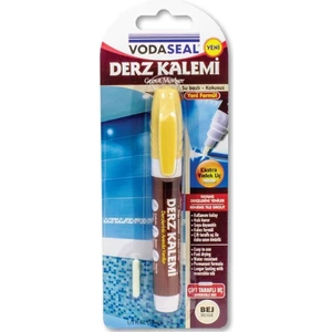 Çift Uçlu Su Bazlı Kokusuz Derz Kalemi (Bej)