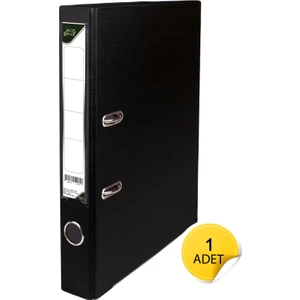 Plastik Klasör Dar 1 Adet Siyah