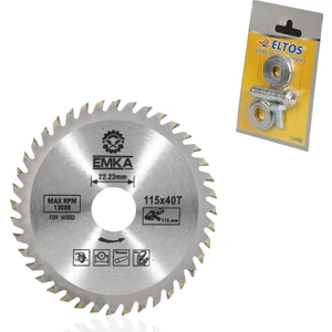 Daire Testere Bıçağı Ahşap Testeresi 115 Mm + Matkap Aparatı