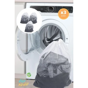 Çamaşır Yıkama Filesi 3 Adet 40X60CM Çorap Çamaşır Perde Yıkama Filesi