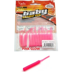 Baby Worm 5.2 cm Floating Lrf Silikonu Pınk Glow
