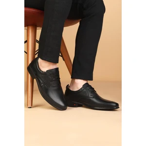 DRT6213  Deri Bağcıklı Klasik Erkek Ayakkabı