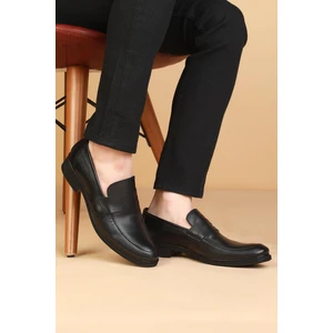 DRT6216  Deri Bağcıksız Günlük Klasik Erkek Ayakkabı