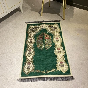 Osmanlı Inci Şönil Seccade - Yeşil