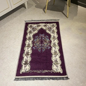 Osmanlı Inci Şönil Seccade - Mor