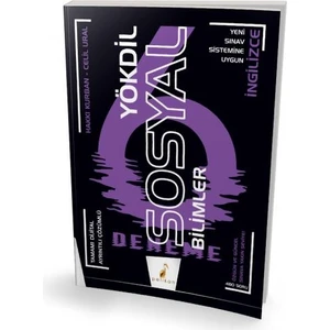 Pelikan Yayınları YÖKDİL  Sosyal Bilimler Dijital Çözümlü 6 Deneme Sınavı