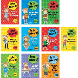 İşte Mert! Kazanımlar Değerler Serisi 10 Kitap Set - Sally Rippin