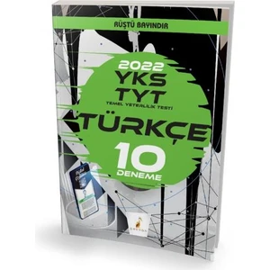 Pelikan Yayınları 2022 TYT Türkçe Dijital Çözümlü 10 Deneme Sınavı