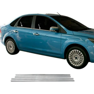 Focus Sedan Krom Cam Çıtası (4parça) 2005-2011 Arası P.çelik