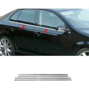 Vw Jetta Krom Cam Çıtası (4parça) 2006-2011 Arası P.çelik