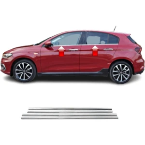Fiat Egea Hb Krom Cam Çıtası (4parça) P.çelik