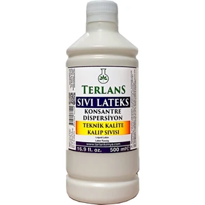 Terlans Sıvı Lateks Konsantre Kalıp Sıvısı 500 ml Teknik Kalite