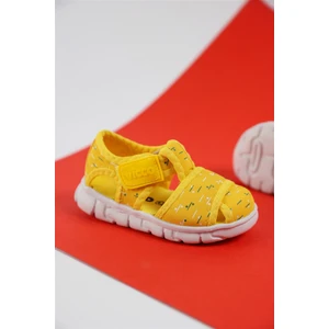 22-30 Numara Bumba Iı Hafif Unisex Çocuk Sarı Sandalet