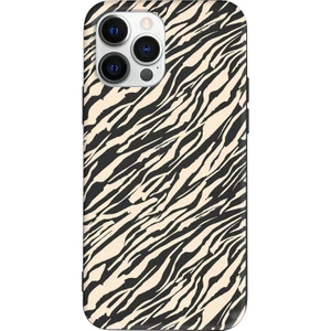 Iphone 13 Pro Max Uyumlu Renkli Silikon Çapraz Zebra Telefon Kılıfı