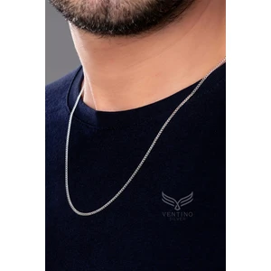 Ventino Silver Gurmet 925 Ayar Gümüş Erkek Zincir Kolye VEK-308970