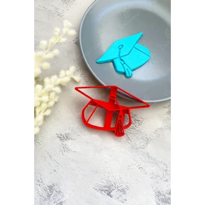 Mezuniyet Kepi Hamur Şekillendirici / Kurabiye Kalıbı