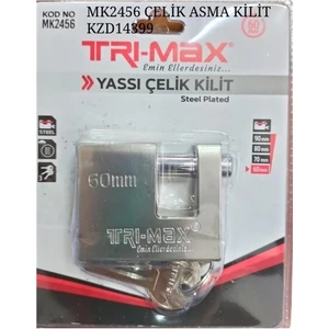 Trı-Ma X  Yassı Çelik Kilit 60mm