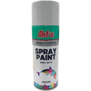 Parlak Gri Akrilik Sprey Boya 400 Ml