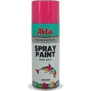 Parlak Pembe Akrilik Sprey Boya 400 Ml