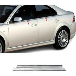 Mondeo Krom Cam Çıtası (4parça) 2002-2007 Arası P.çelik