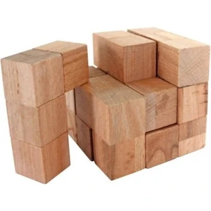 Kesman Kitap Montessori Ahşap Zeka Küpleri (Soma Küpü)