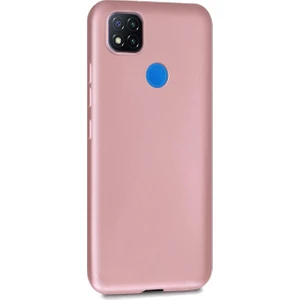 Xiaomi Redmi 9c Premium Matte Silikon Kılıf - Rose Gold