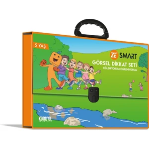 Zekare Smart Görsel Dikkat Seti(5 Yaş) (Ciltli)