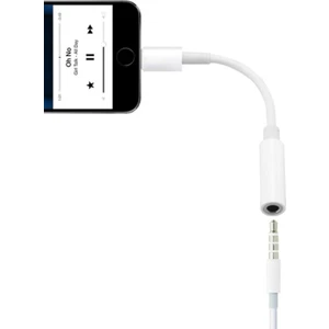 Iphone 7 8 Plus x 11 12 13 Pro Uyumlu Lightning Kulaklık Çevirici Aux Dönüştürücü Aparat RUCAS134