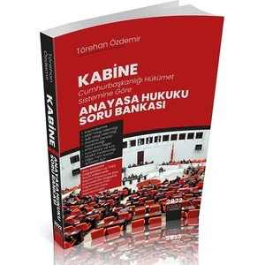 Savaş Yayınevi Kabine Anayasa Hukuku Soru Bankası 2022