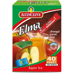Elma Aromalı Tek İçimlik İçecek Tozu 40 x 1.5 Gr