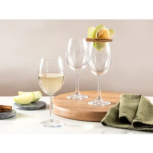 English Home Space Cam 3'lü Kadeh 240 ml Şeffaf