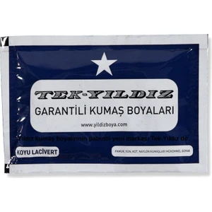 Tek Yıldız Kumaş Boyaları