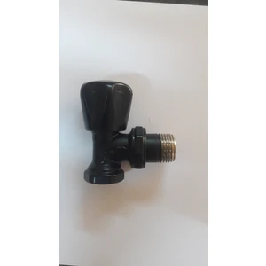 Şimaş Havlupan Şimaş1/2" Köşe Radyatör Vanası Mat Siyah