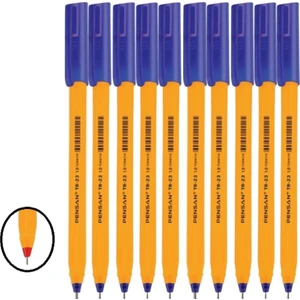 Mavi Tükenmez Kalem Tr 23 Üçgen Gövde 1.00 mm Uç 10 Adet Pensan Tükenmez Kalem Mavi 10 Adet