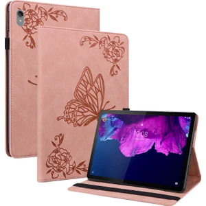 Lenovo Tab P11 TB-J606F Tablet Kılıfı Için Altın Gül (Yurt Dışından)