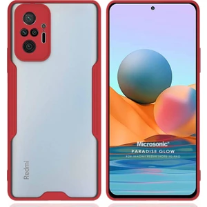 Xiaomi Redmi Note 10 Pro Max Kılıf Paradise Glow Kırmızı