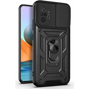 Xiaomi Redmi Note 10 Pro Max Kılıf Impact Resistant Siyah