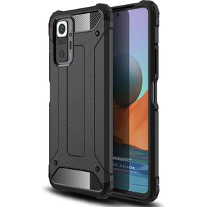 Xiaomi Redmi Note 10 Pro Max Kılıf Rugged Armor Siyah