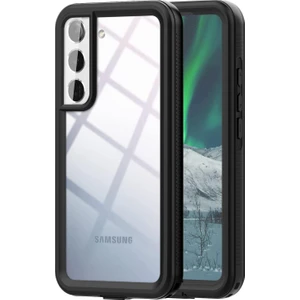 Samsung Galaxy S22 Kılıf Waterproof 360 Full Body Protective Siyah