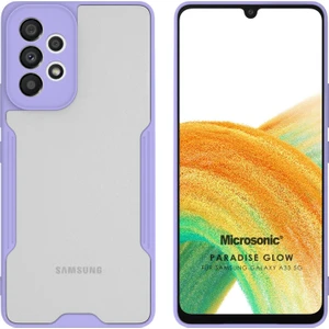 Samsung Galaxy A33 5g Kılıf Paradise Glow Lila