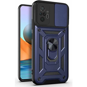 Xiaomi Redmi Note 10 Pro Max Kılıf Impact Resistant Lacivert