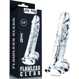 Ten Dokusunda Şeffaf Jel Dildo Anal Vajinal Penis