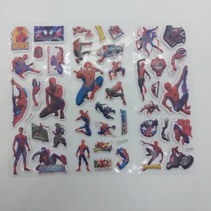 Spiderman Örümcek Adam Karakterleri 3 Set Sticker