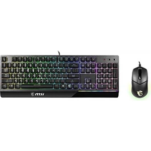 Msi Gg Vigor GK30 Combo Tr Gaming Klavye & Mouse - RGB LED Aydinlatma USB Baglanti