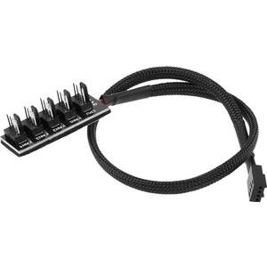 C Masaüstü Bilgisayar Cpu Şasi Fan 4 Pimli Pwm 1 Ila 5 Hub Adaptörü 3-Pimli/4 Pimli Soğutma Fan Konnektörü  (Yurt Dışından)