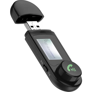 C B15 2-1 Arada LCD Ekran Bluetooth 5.0 Ses Alıcı Verici USB Kablosuz Adaptör  (Yurt Dışından)