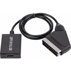 C Hdtv Için 1080P HDMI Hd Video Sinyal Dönüştürücü Adaptörü Scart To  (Yurt Dışından)